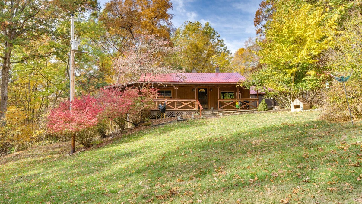 French Lick Cabin | French Lick Getaway w/Deck, Grill & Fire Pit!