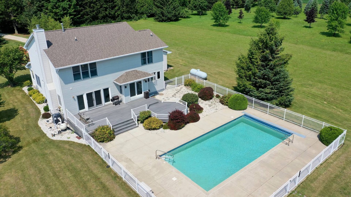 Kewaunee House | Freshly Updated Lake Michigan Home, Heated Pool!