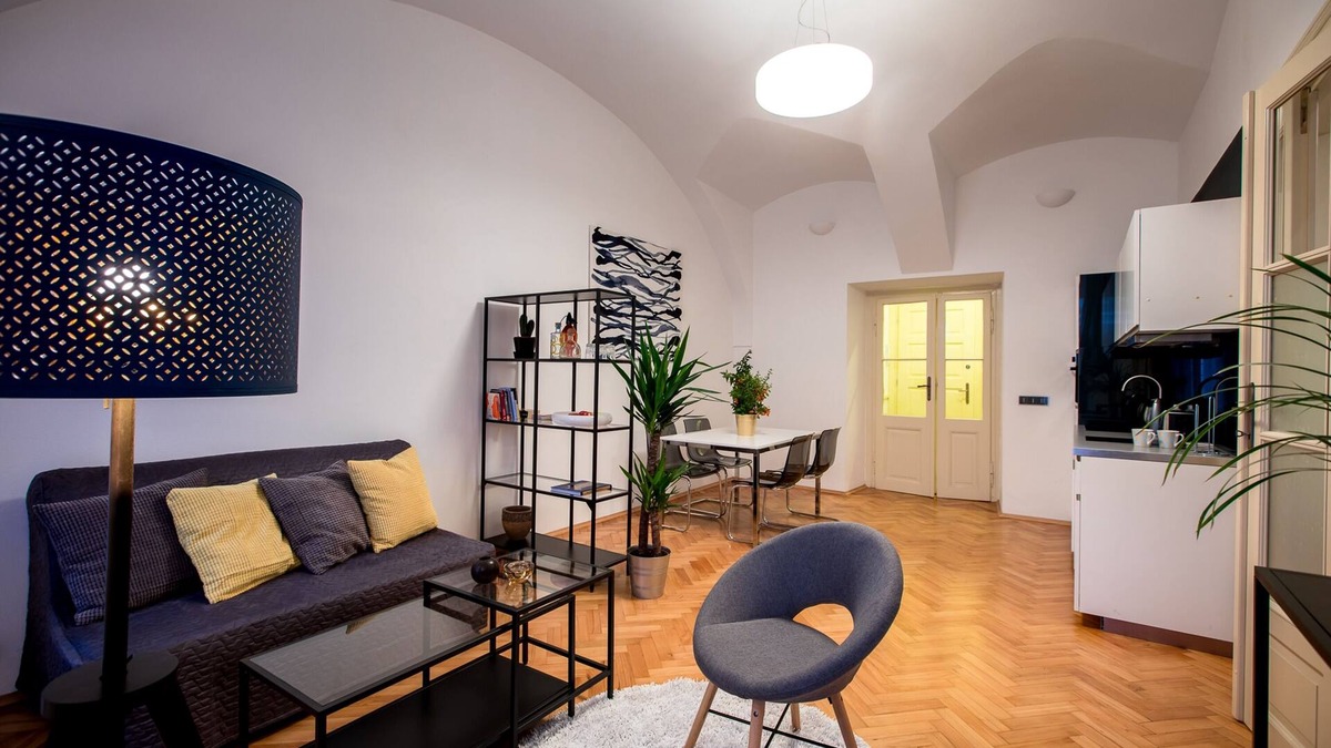 Hradcany Apartment | Friday Songs' Luxurious 1 bedroom Apartment by Charles bridge and Prague Castle.