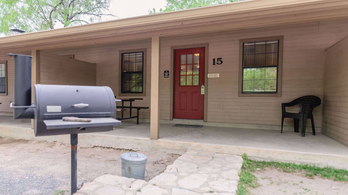 Sabinal Cabin | Frio Country Resort - Within walking distance to the Frio River!