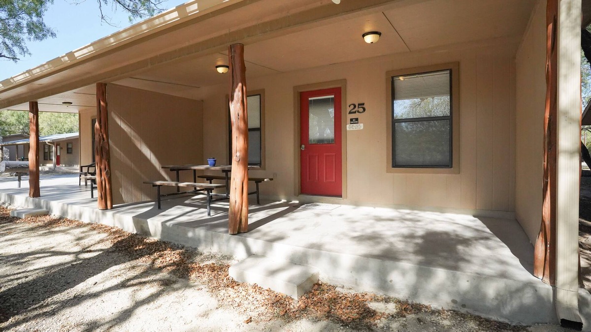 Sabinal Cabin | Frio Country Resort - Within walking distance to the Frio River!
