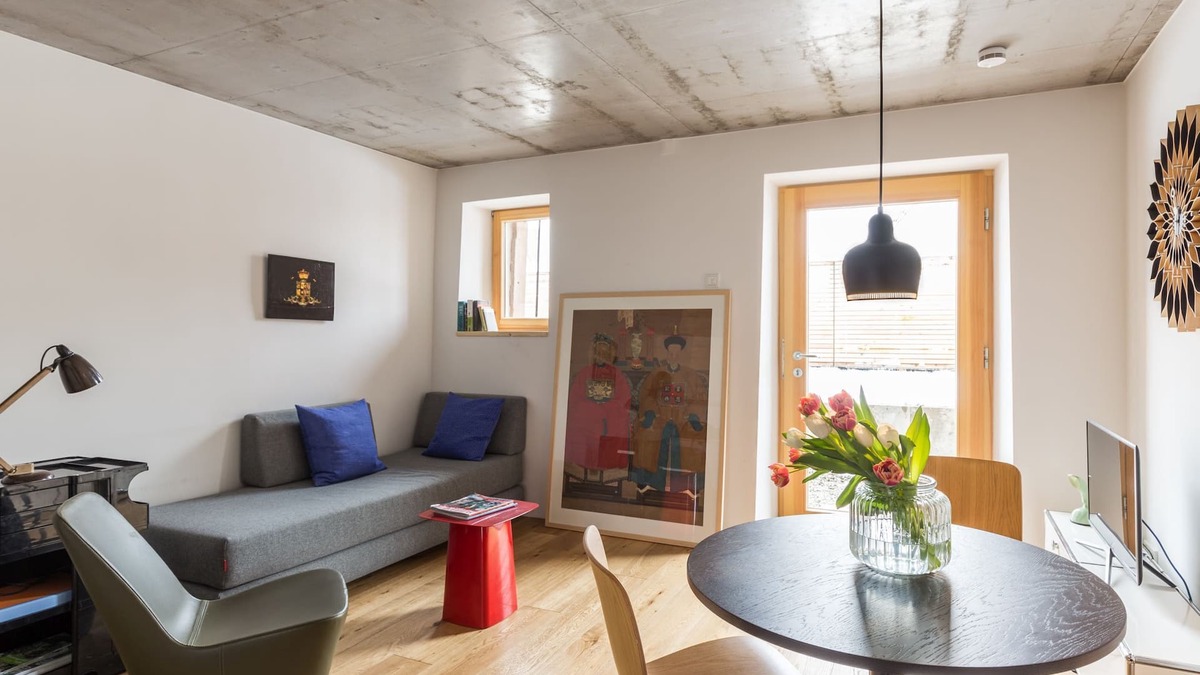 Gundelfingen Apartment | FRIZ 2, Design-Apartment in historischer Scheune