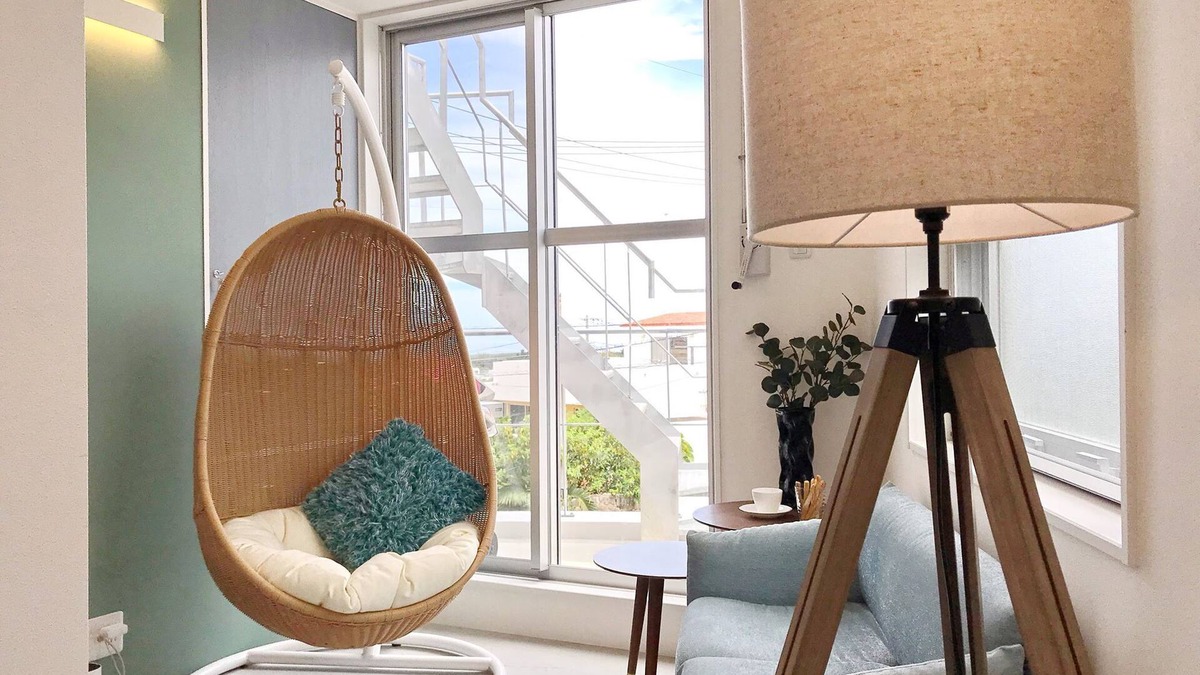 Kadena-cho Condo | Front Field Senanami chartered building Condominium with BBQ grill, ocean view, close to the beach.