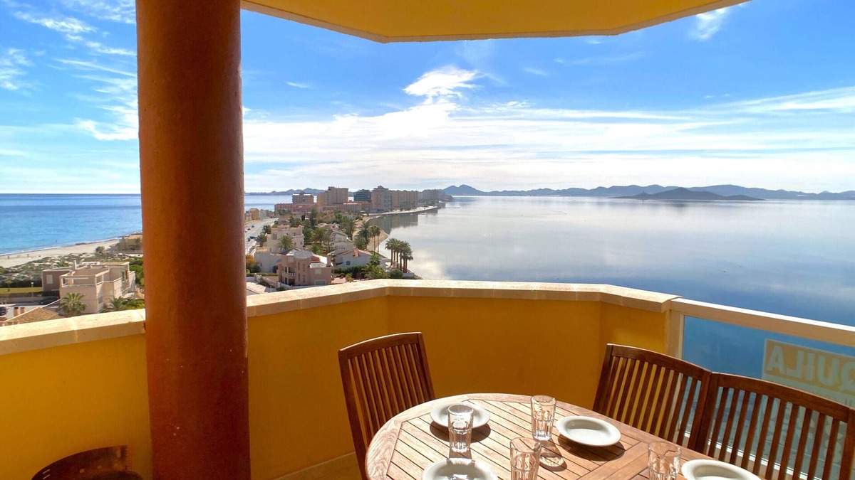 San Javier Apartment | Front line with stunning sea views!