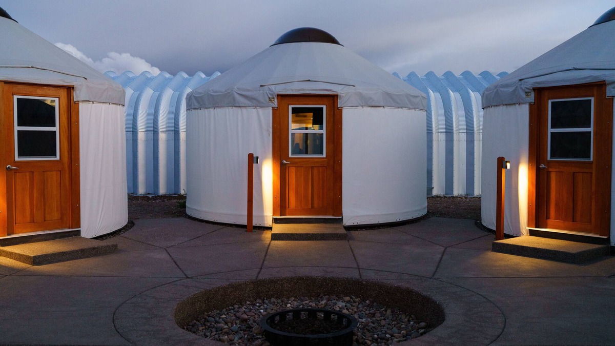 Center House | Frontier Drive-Inn | Yurt 3