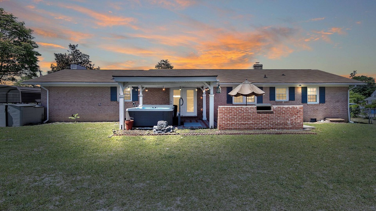 Westover House | Ft. Liberty Retreat W/Hot Tub, Poker and Pool Tables-Spacious 4-Bedroom