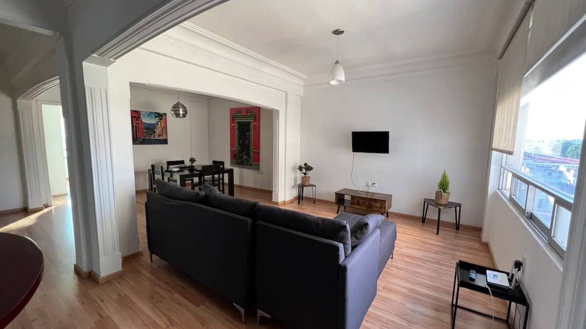 Puebla Historic Center Apartment | Full 3-Bedroom Apartment in Puebla Historical Area Cozy up to 6 persons