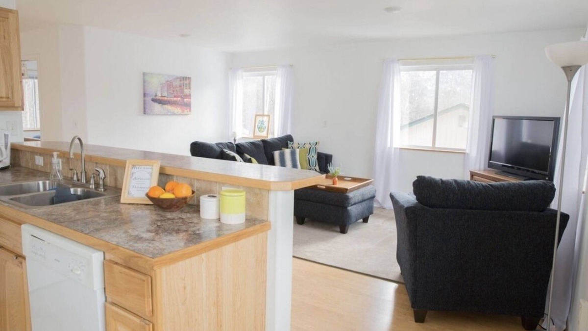 Chugiak Apartment | Full Apartment on Peaceful Alaskan Homestead