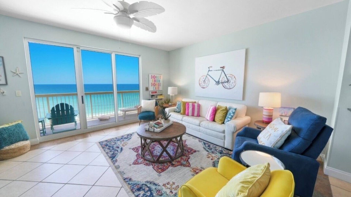 Panama City Beach Condo | Full Equipped Oceanfront Oasis nCalypso Condo Heated Pool Sleeps 6