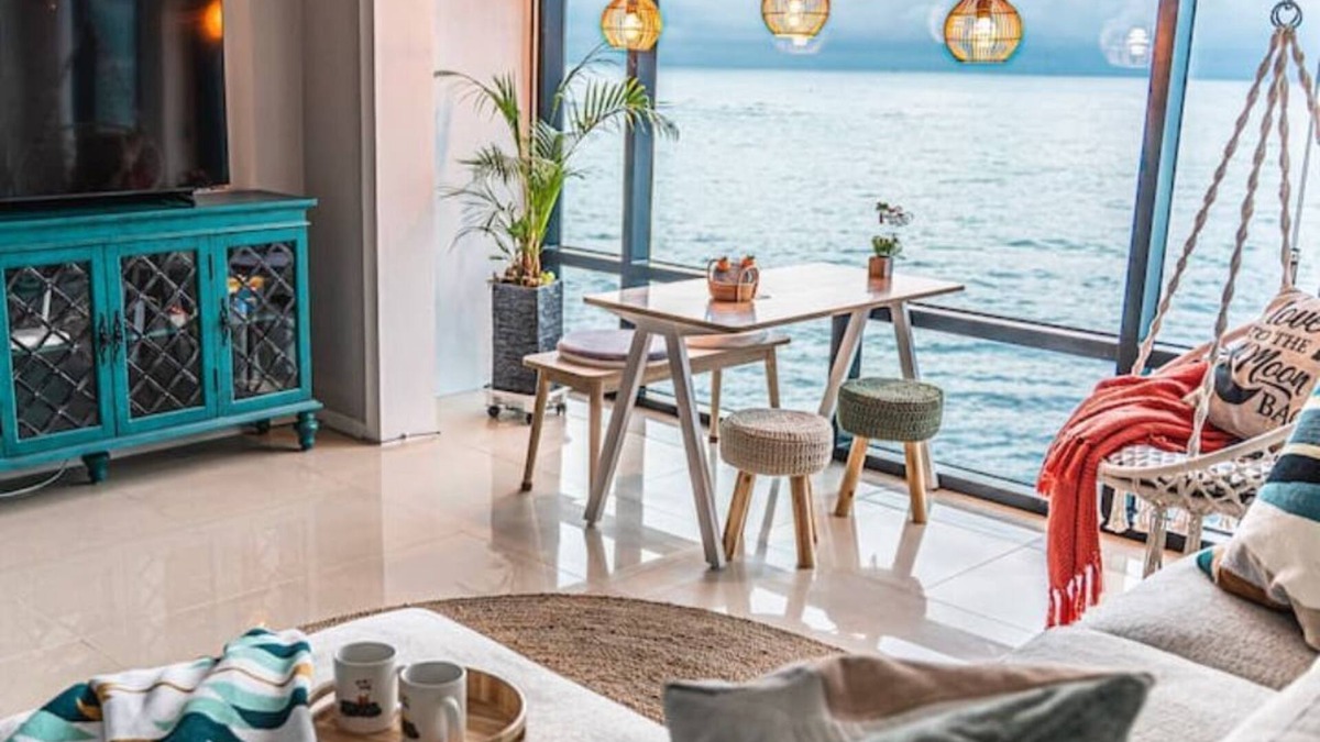 Hallim Condo | Full ocean view from entire condo. 2Beds/1bath with free parking