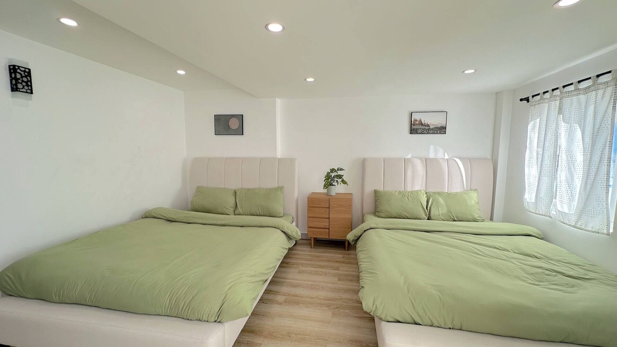 Phuong 10 House | Full townhouse 2BRs at Dalat center with full kitchen for family/group