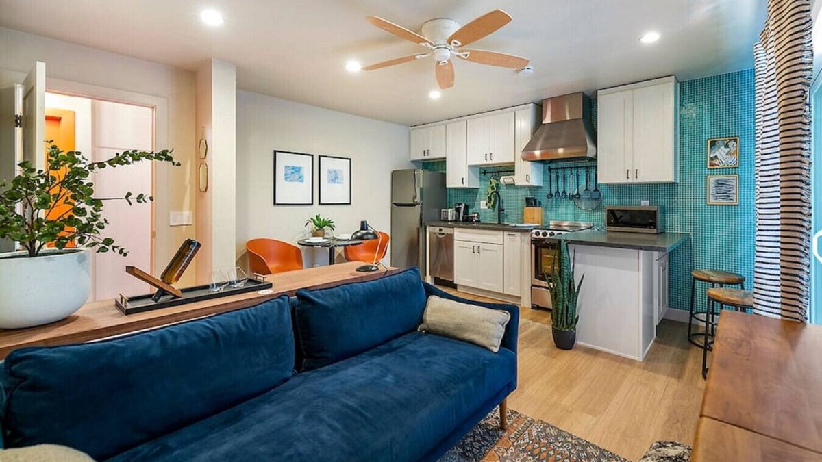 Calistoga Apartment | Fully furnished apartment tucked away on-site at UpValley Inn & Hot Springs