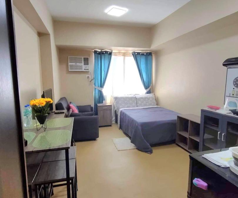 Barangay 29 Apartment | Fully furnished Studio unit in Avida Aspira Tower 1