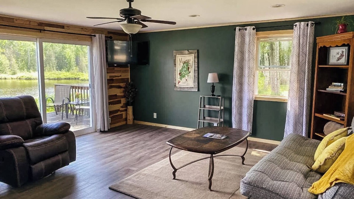 Shin Pond House | Fully Furnished, Two-bedroom Waterfront Townhouse at Mt. Chase Lodge