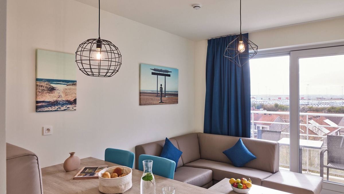 Zeebrugge Apartment | Fully furnished vacation studio for 5 persons