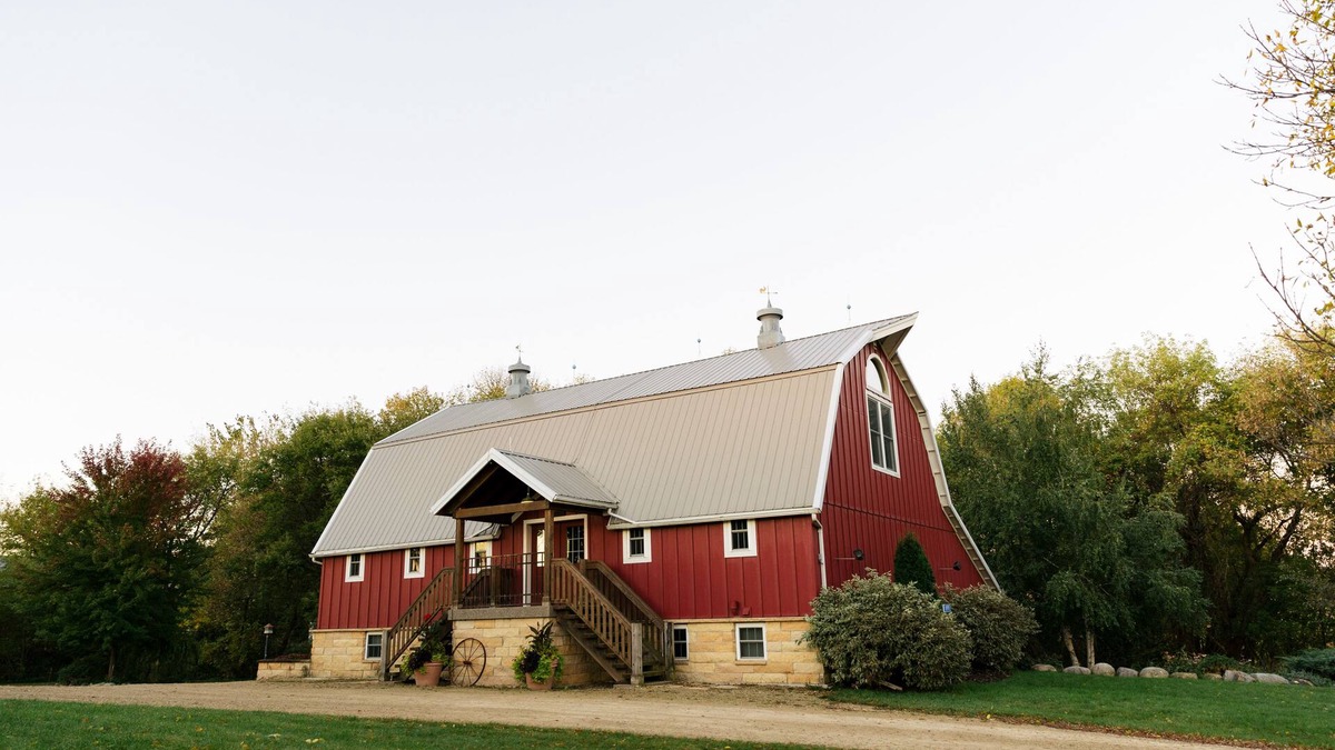 Webster House | Fully renovated barn on a relaxing pastoral lakeview property