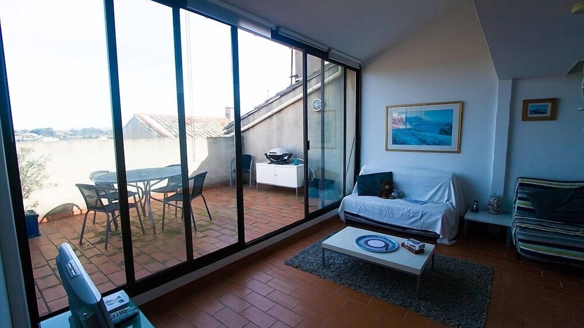 Caux House | Fully renovated chapel with sunny patio overlooking vineyards
