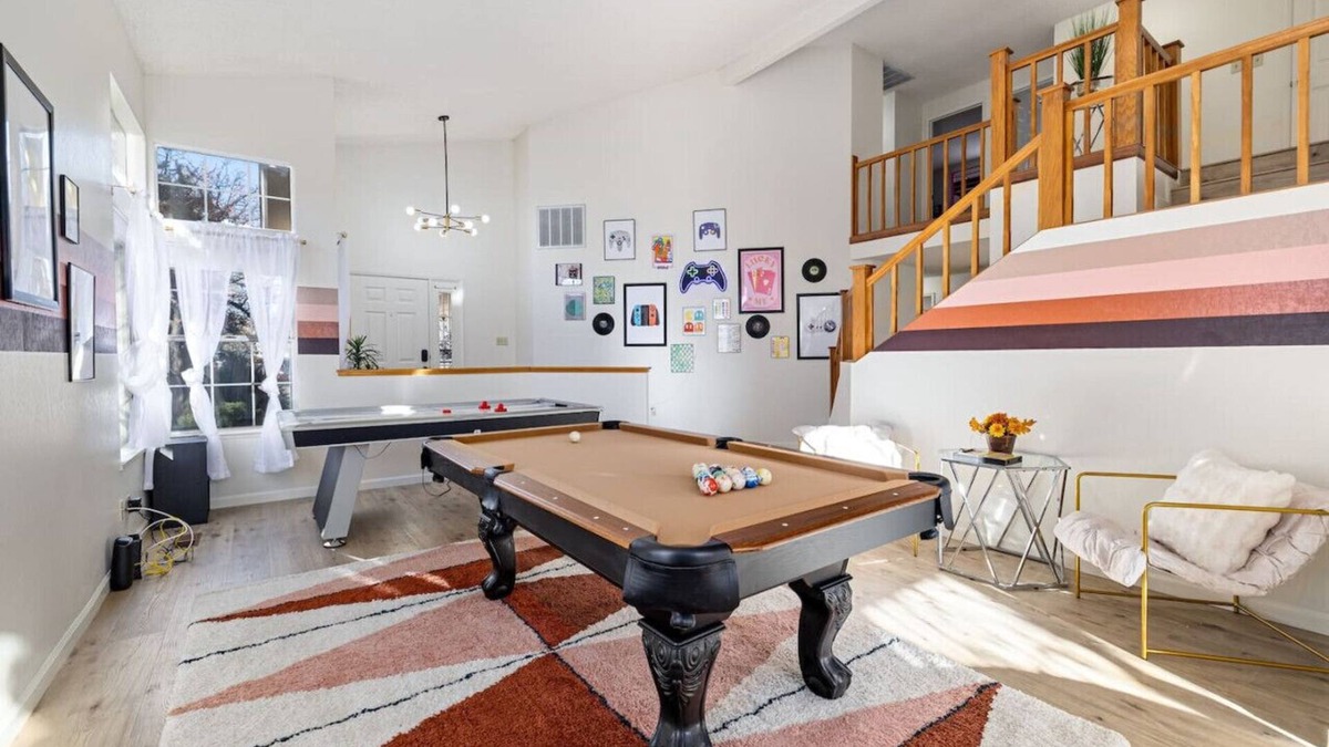 Sparks House | FunStation: 2800sqft Reno Getaway for All Ages