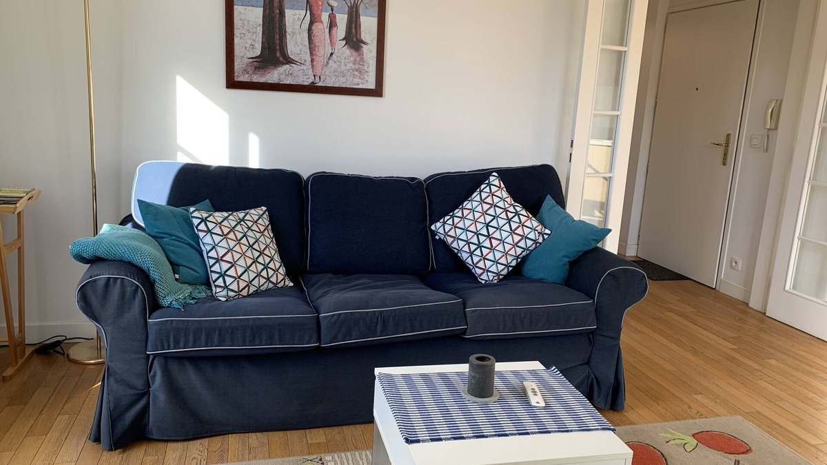 Saint-Cyr-l'Ecole Apartment | Furnished, 2 rooms, terrace, near Versailles, ideal for executive on assignment