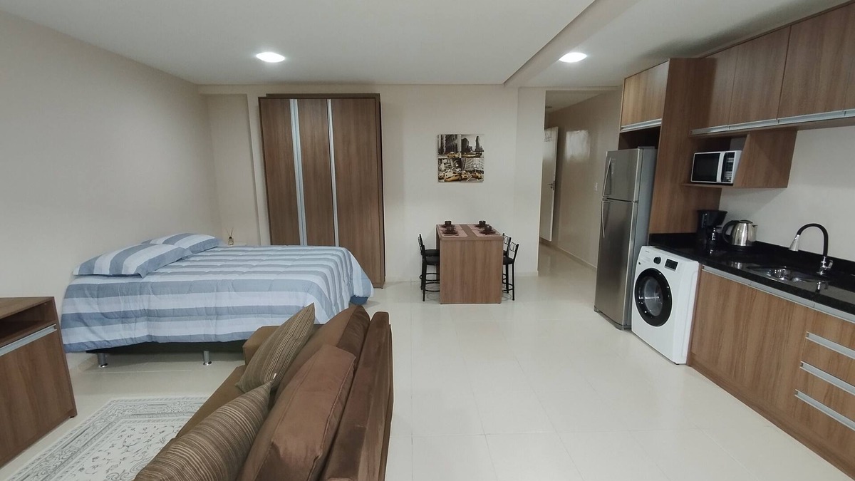 Ceramarte Apartment | Furnished Studio 03 - Perfect space for a couple, complete with all amenities