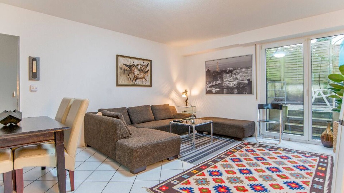 Wuppertal Apartment | Furnished two room apartment with terrace, kitchen, bathroom in Wuppertal