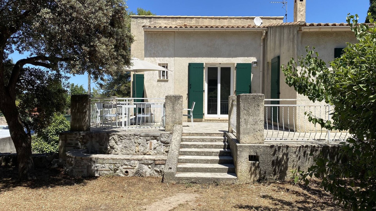 Sussargues Villa | Furnished villa with 5 bedrooms and garden near Montpellier
