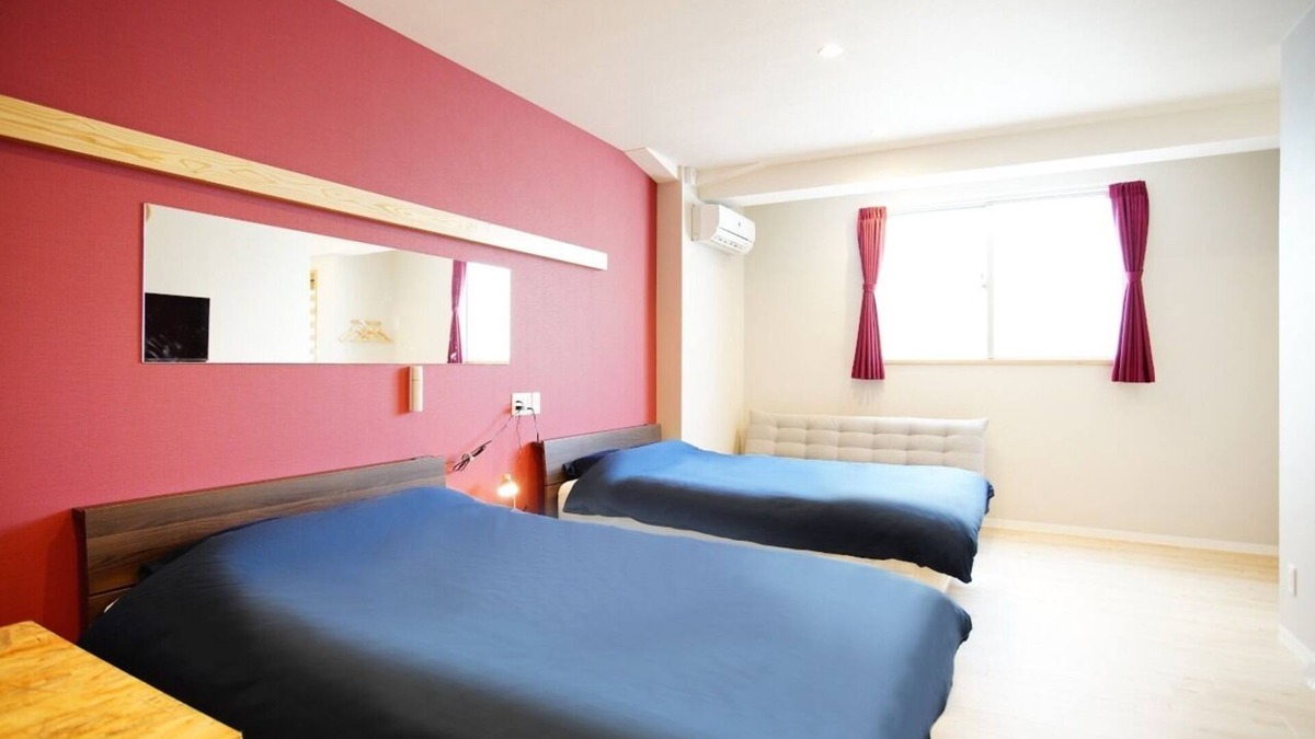 Okinawa Apartment | Furushima 101 2 double beds with kitchen washing/Naha Okinawa