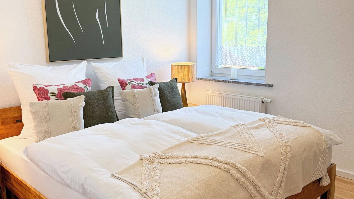 Losheim am See Apartment | Gästehaus am Bachlauf - Losheim am See nWohnung 3 – Bachaue