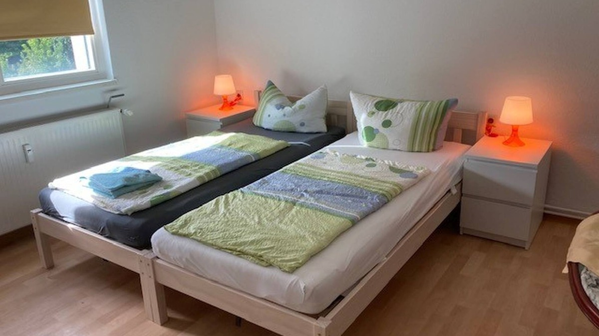 Melchow Apartment | Gästezimmer 4 mit Gemeinschaftsküche für Max. 4 Personen