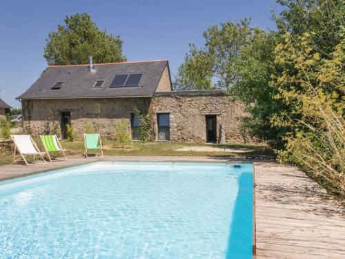 La Chapelle-Saint-Sauveur House | Gîte écolabel entre Angers et Loire, piscine chauffée, jardin clos, calme et charme authentique - FR-1-306-847
