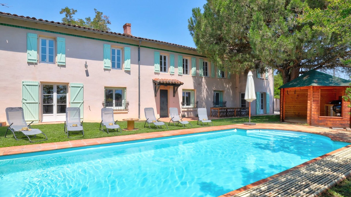 Ambres Cottage | Gîte 4 étoiles la grappe Occitane - 14 people - private pool