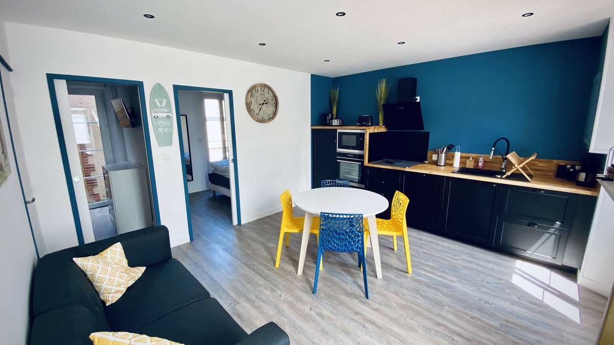 Grandcamp-Maisy Apartment | Gîte « Au Bord des Embruns » 4 Personnes au Cœur des Plages du Débarquement