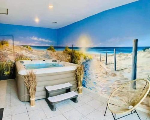 Aigneville House | Gîte "Aux portes de la baie" avec jacuzzi 6 pers