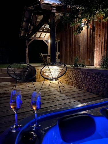Saint-Avit-Senieur Apartment | Gîte avec spa