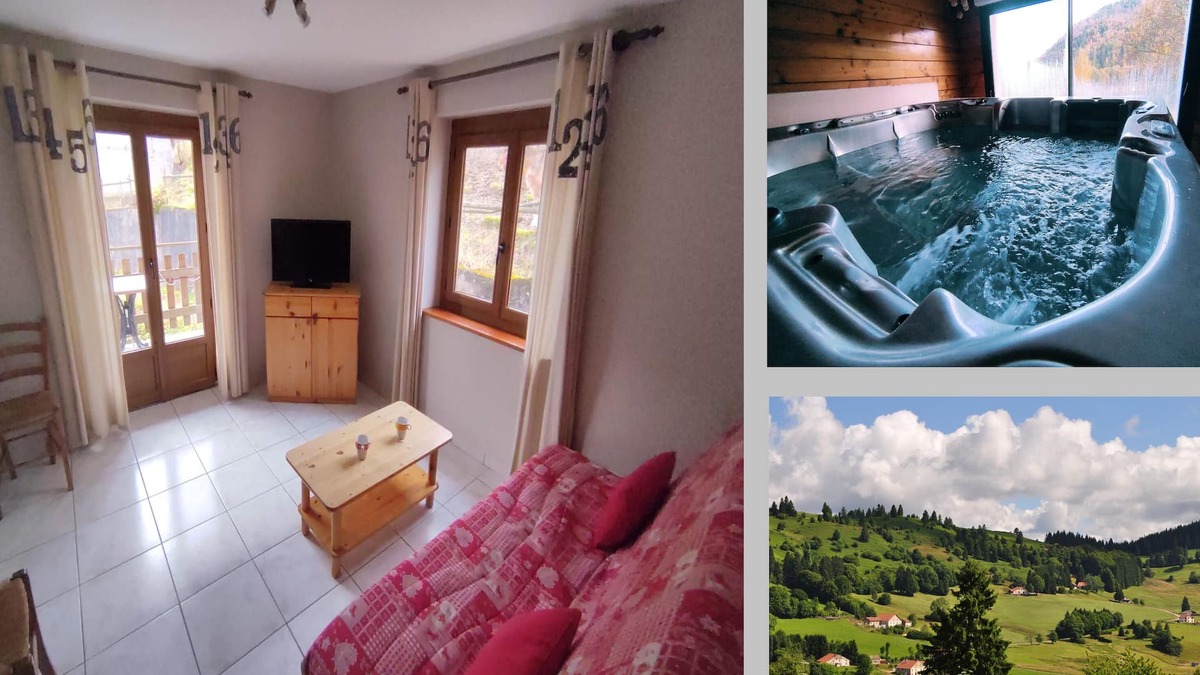 Dommartin-les-Remiremont Cottage | Gîte Catherine Spa Jacuzzi Sauna Fishing pond