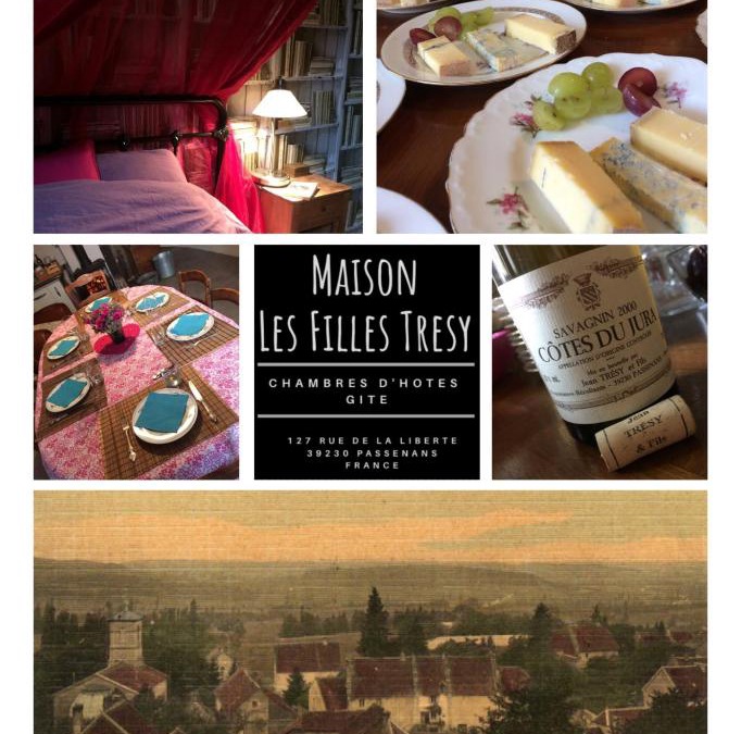 Passenans Apartment | Gîte Chambre de la Tante Camille - Les Filles Tresy