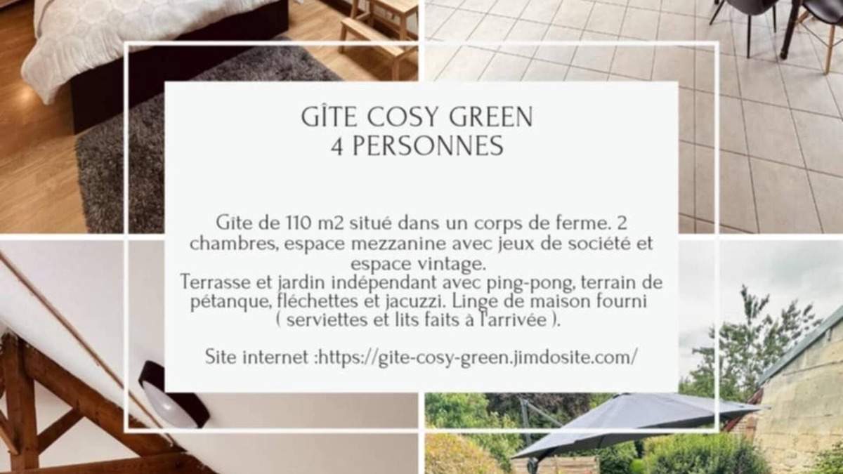 Chevincourt House | Gîte Cosy Green 110 m2