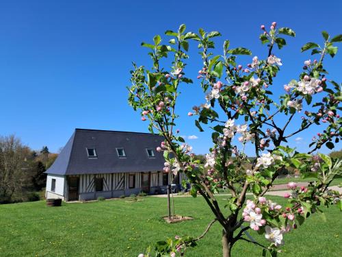 Pont-Audemer - Val de Risle House | Gîte de la giroterie, maison à la campagne au calme, vue sur la vallée