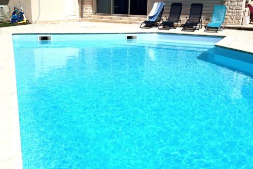 Saint-Porchaire House | Gîte du Midi de Saint-Porchaire - Charmante maison de vacances avec piscine chauffée