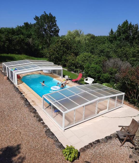 Montreuil-sur-Maine House | Gîte La Pironnière - Piscine, Nature, au bord de la Rivière