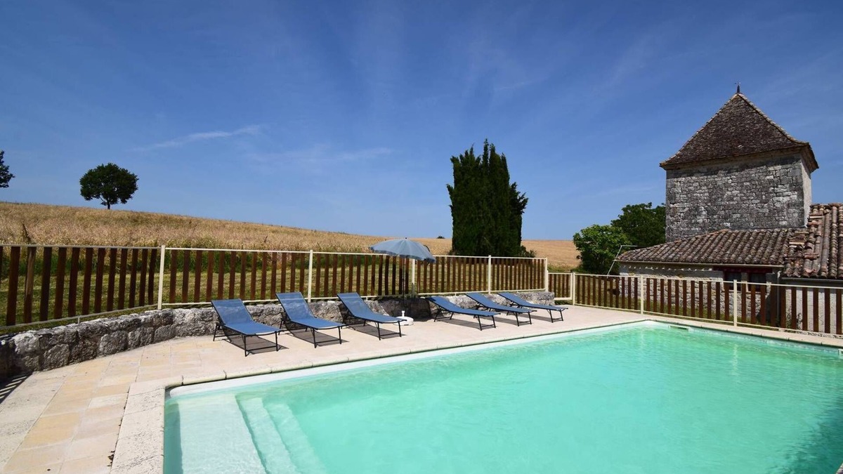 Dondas House | Gîte Le Pigeonnier avec piscine - Dondas, Lot-et-Garonne