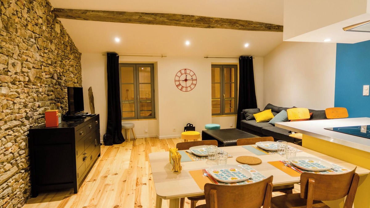 Champtoceaux Apartment | Gîte "ohlavache!" 4/6 Places ; Centre Bourg