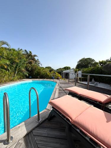 Campeche House | Gîtes Les Bienheureux - Piscine, Hamak, Terrasse