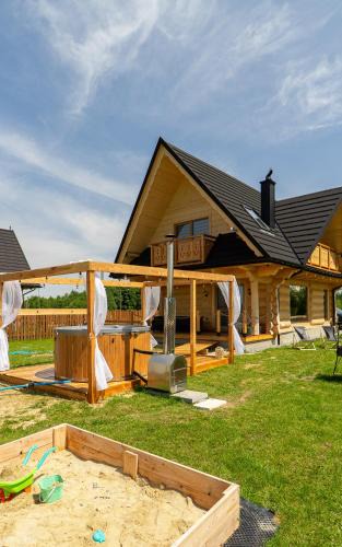 Czarny Dunajec House | Góralska Przygoda - balia, jacuzzi