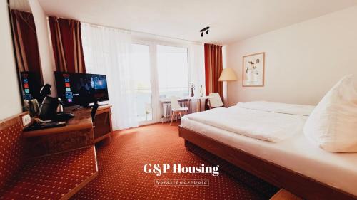 Altensteig Apartment | G&P Housing Apartments mit Küche & Balkon & HighSpeed Internet- Comfort
