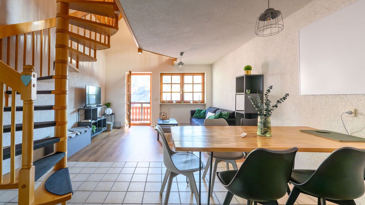Menzenschwand-Hinterdorf Apartment | Galeriewohnung in Menzenschwand - 5 Minuten vom Skilift Entfernt