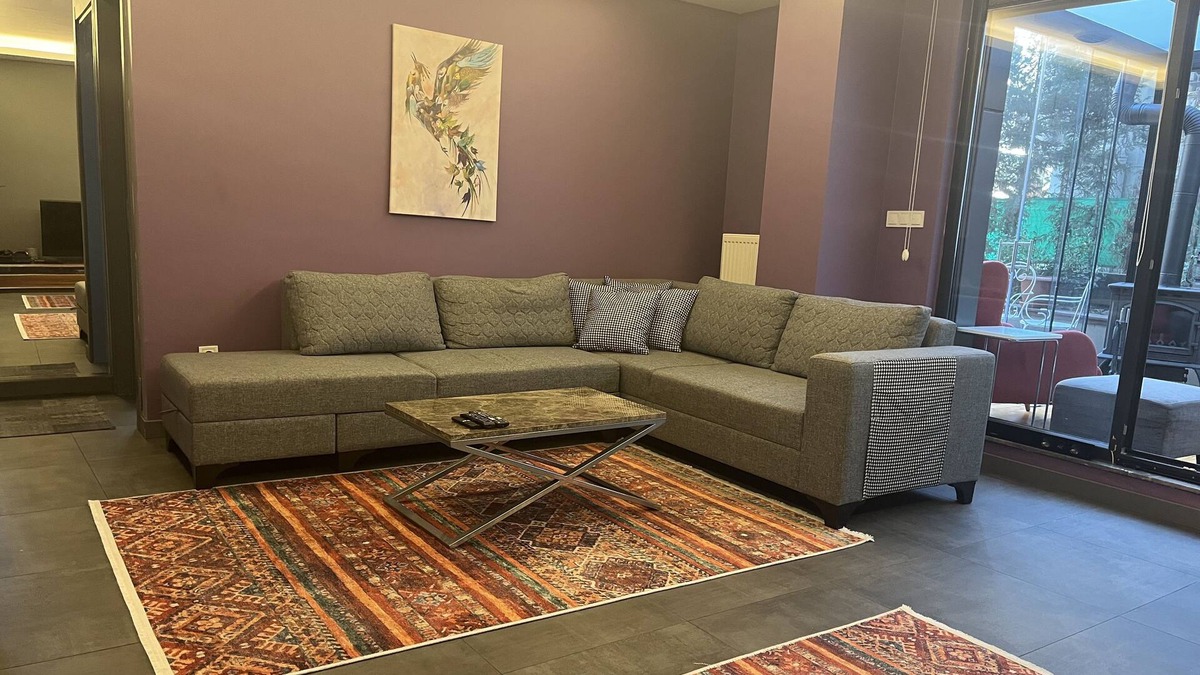 Sisli Apartment | garden flat feel at home hGyhomes2103 with fireplace