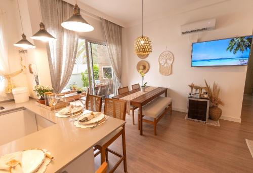 Lagoa Pequena Apartment | Garden Moana 2Q by Achei Florianópolis