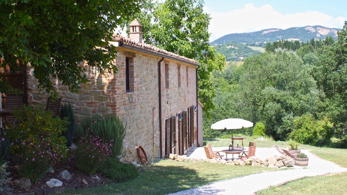 Amandola Apartment | Garden View @ The Hideaway Farmhouse, Amandola, Le Marche