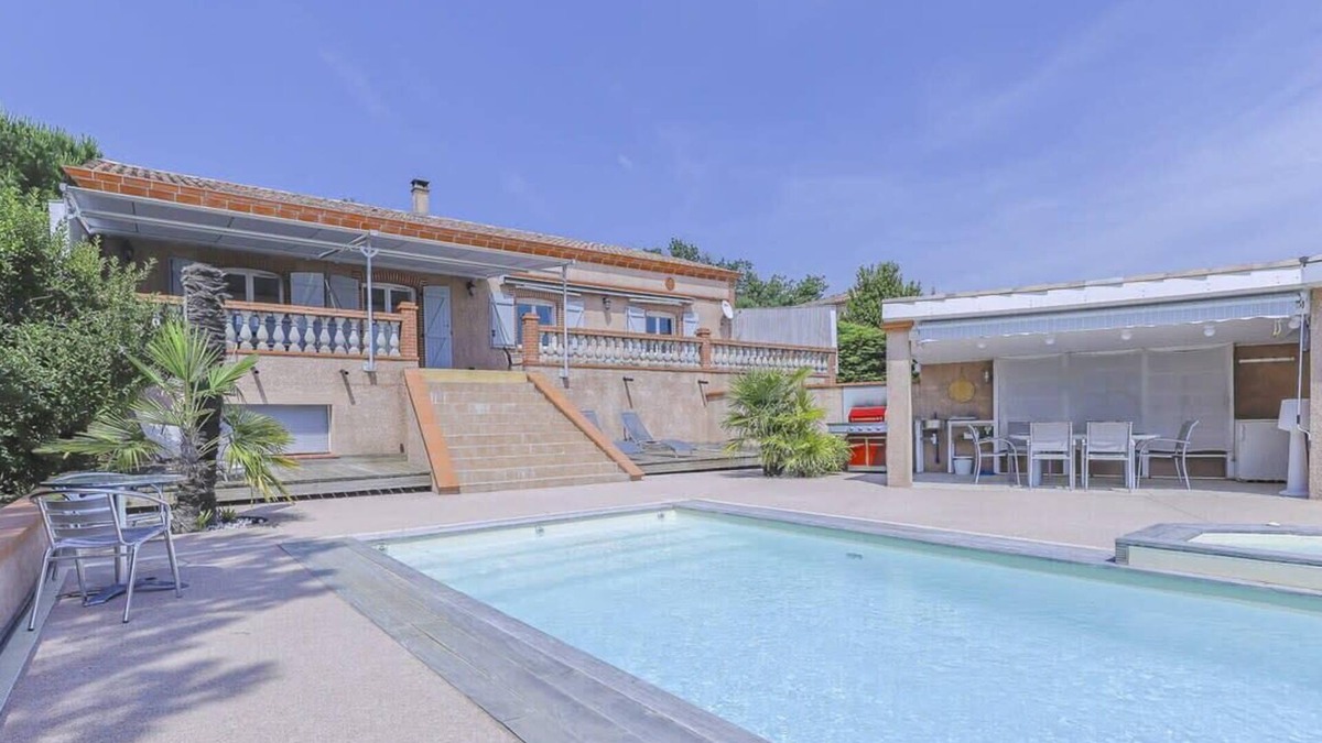 Azas House | Garrigues - Vue sur Pyrénées - Piscine
